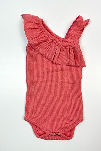 ADABEBEK Single Sleeve Strap Snap Fasten Body Frilly Strap Badi