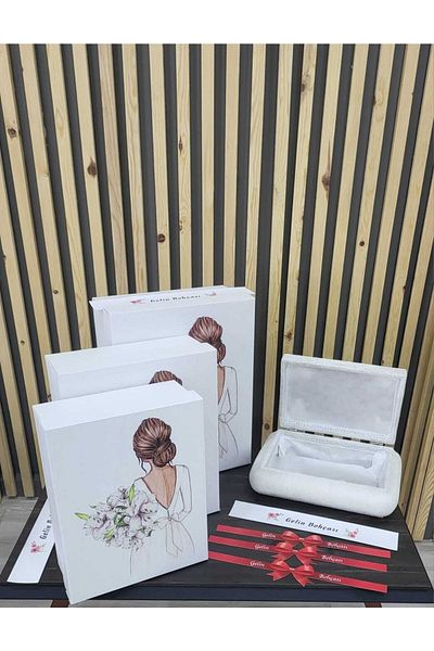 Kırçova Tekstil Duru Dowry Sandals Lotusa 4-Piece Bridal Pack
