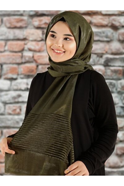 ZENİPEK Hayal Abiye Şal - Haki