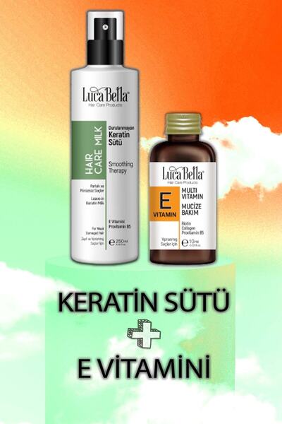 Mucize Bakım E Vitamini Kürü & Durulanmayan Keratin Bakım Sütü