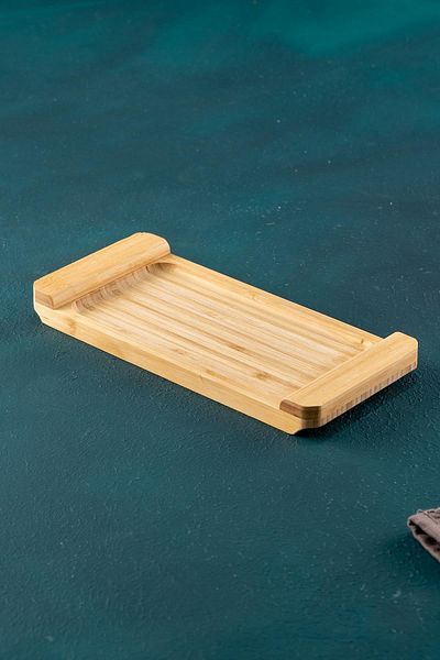ACAR Bamboo Presentation Plate - 28 Cm