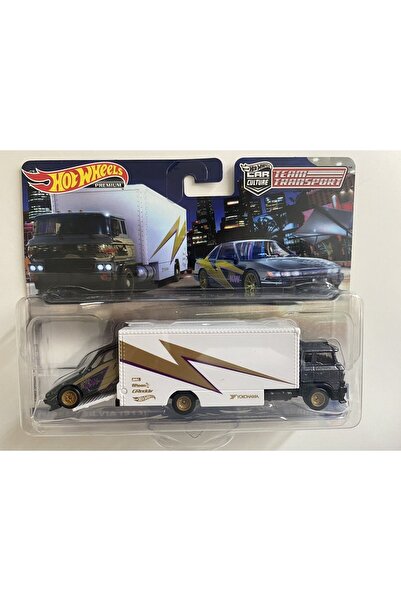 HOT WHEELS Yeni - New Team Transport Nissan Silvia (s13) Sakura Sprinter #52 ...