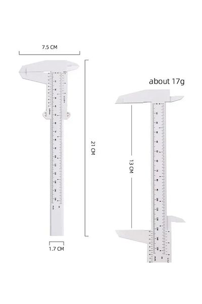 SYS Eyebrow Measuring Caliper Permanent Makeup and Microblading