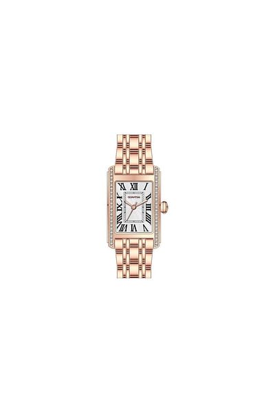 Quantum Iml1039.430 Steel Rose Gold 34 Mm Women's Wristwatch