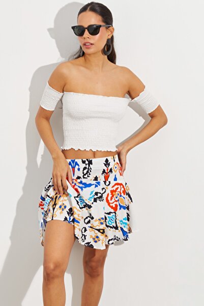 Cool & Sexy Women's Multi Shorts Skirt KN56