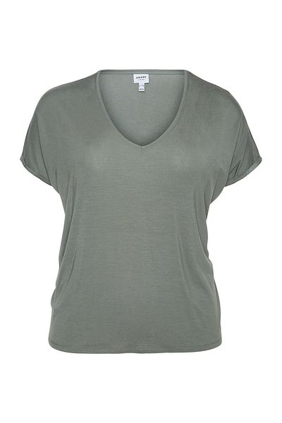 Veromoda Curve Vero Moda Curve Damen/Mädchen Lorbeerkranz-T-Shirt