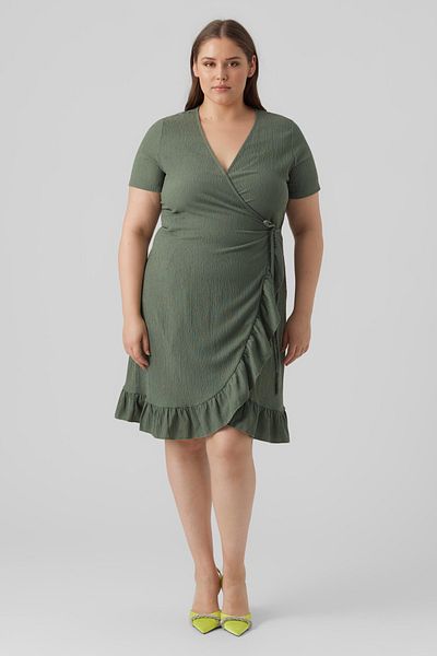 Khaki plus discount size dress