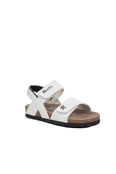 Tuğba Ortopedi 316 Anatomical Unisex Copii Sandale albe/negre