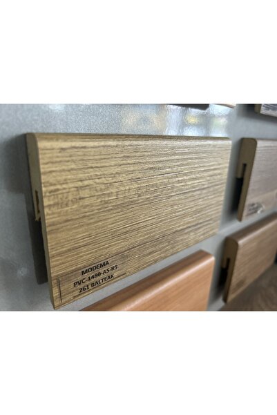 BY İSTANBUL 8cm Renkli Pvc Kaplma Parke Süpürgelik 261 Balteak