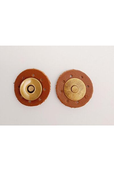 angel çanta aksesuar Închidere magnetică din piele artificială maronie cu met...