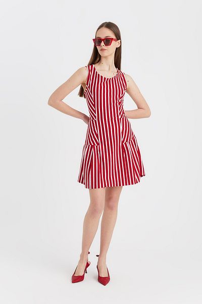 Hanna's by Hanna Darsa Sleeveless Cup Bell Knitted Dress