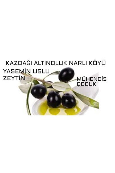 CAN ARI Tuzsuz 1 Kilo Tatlı Yasemin Uslu Doğal Zeytin