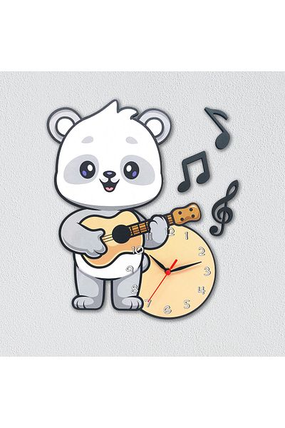 CajuArt Decorativ Drăguț Koala Camera Copiilor Ornament Ceas de Perete Din Lemn