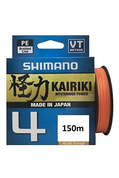 Shimano Shımano 4 X Kaırıkı Orange I01 0,16 Mm 150 Mt. 1 Ad.