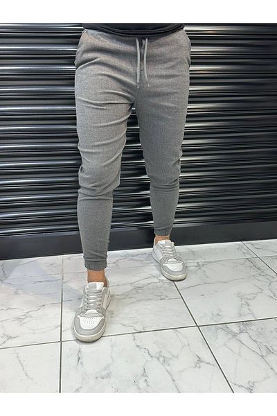 CADDE 63 Tight Mold Elastic Lycra Fabric Jogger Pants