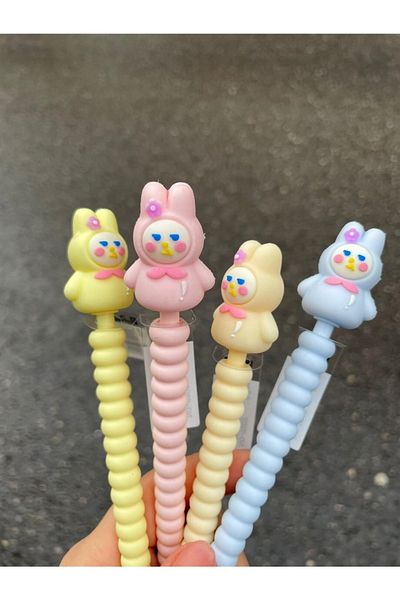 Planet Butik Kawaii Duck 0.7 Versatil Pen Set of 4
