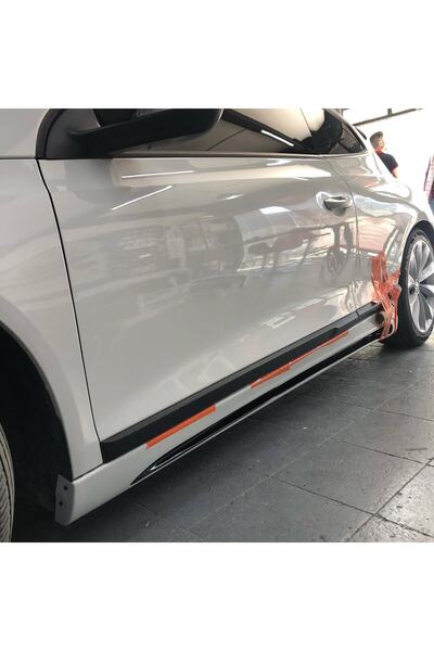 bkstuningshop Volkswagen Scirocco Rieger Yan Marşpiyel 2014 2017 (ÇİFT) Uyumlu