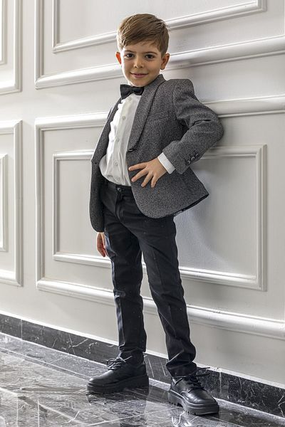 Nexactive Children's Youth Suit Set with Bow Tie Nx-5011