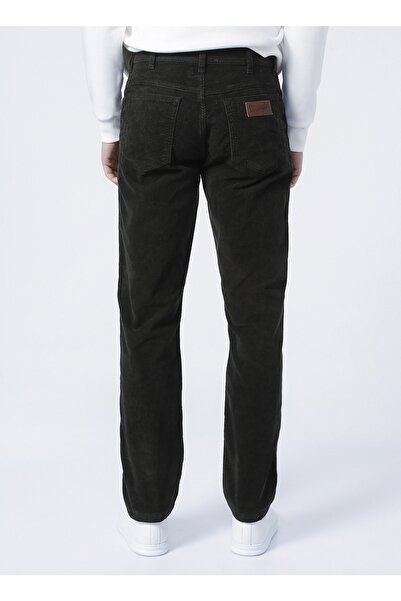 WRANGLER Normal Bel Slim Fit Yeşil Erkek Chino Pantolon W12SEC221_Texas Slim Cordura