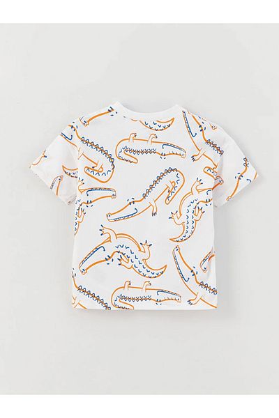 LC Waikiki Lcw Baby Crew Neck Printed Baby Boy T-Shirt
