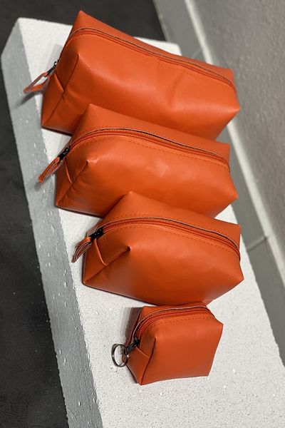 PurpleART Γυναικεία τσάντα μακιγιάζ Matryoshka 4 τεμαχίων