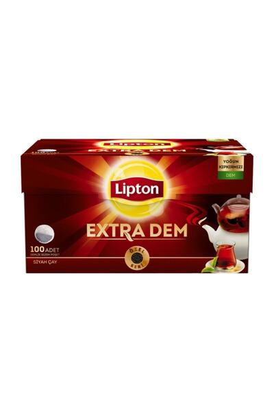 Lipton Extra Dem Demlik Poşet Çay 100'lü