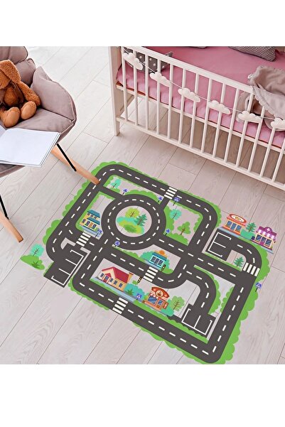 Sim Tasarım Araba Oyunu Eğlenceli Yer Çıkartması 01