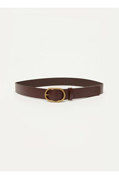 Lee Koyu Kahve Erkek T-shirt Lp615024_deri Kemer