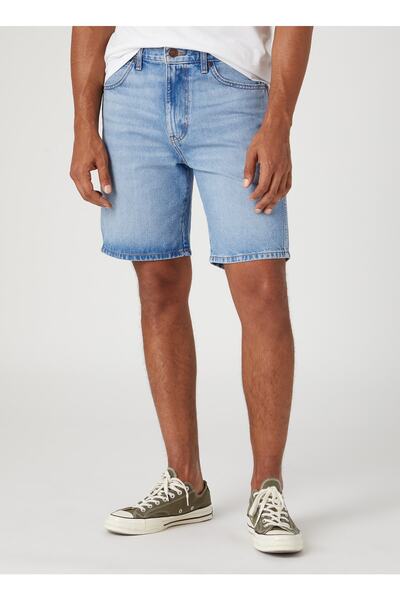 WRANGLER Erkek T-shirt W16w73z33_frontier Jean Şort