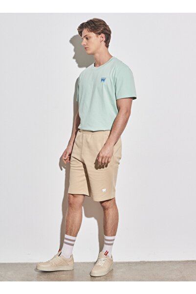 WRANGLER Bej Erkek T-shirt W231354614_sweat Şort