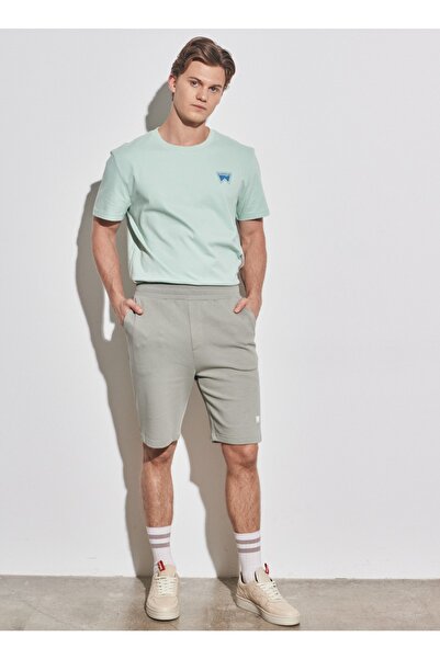 WRANGLER Yeşil Erkek T-shirt W231354300_sweat Şort