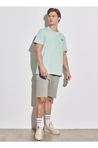 WRANGLER Yeşil Erkek T-shirt W231354300_sweat Şort