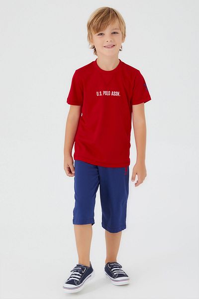U.S. Polo Assn. Base. Polo 1329-4 Boy Bermuda Suit