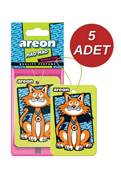 Areon Bubble Gum Oto Kokusu 5li Fırsat