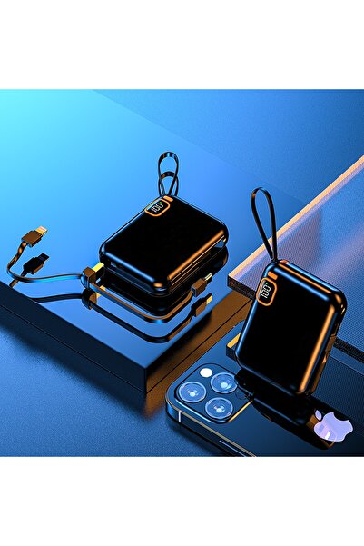 İXTECH 10.000 Mah Powerbank Kablosuz Şarj Cihazı 22.5w Siyah