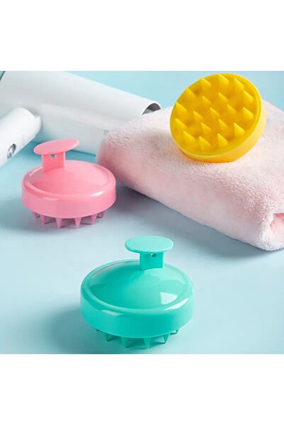 Sihirlicin Masaj pentru scalp Perie moale pentru extensia părului pentru feme...