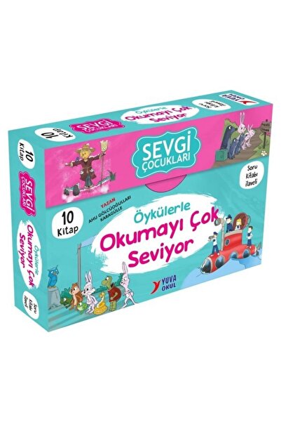 Yuva Yayınları Sevgi Çocukları Öykülerle Okumayı Çok Seviyor Seti - 10 Kitap ...