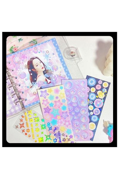 Kpop Dünyasi Decorative Decoration Sticker 2023/2