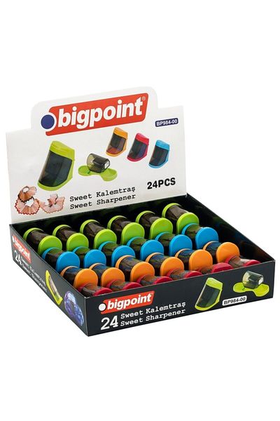 Bigpoint Sweet Pencil Sharpener - Box of 24