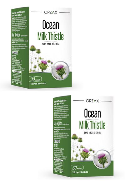 Ocean Milk Thıstle 30 Capsules - Pack of 2