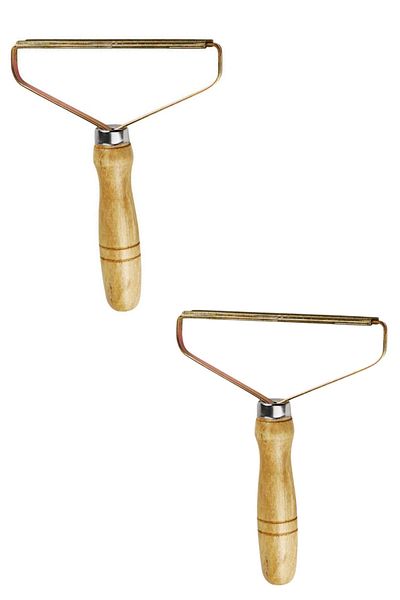 Buffer Portable Sweater and Woven Fabric Hair Removal and Lint Removal Apparatus 2 Pieces