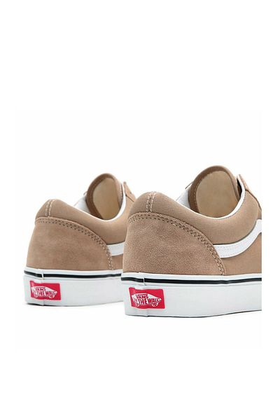 Vans Beige Unisex Sneaker - Lace-up Design