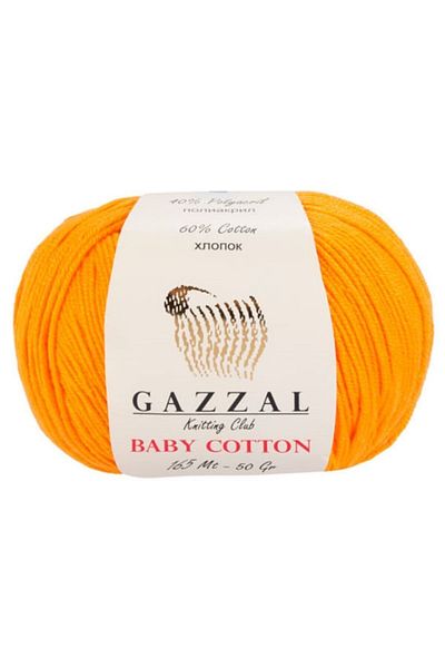 Gazzal Baby Cotton 3416| Cotton Amigurumi Rope