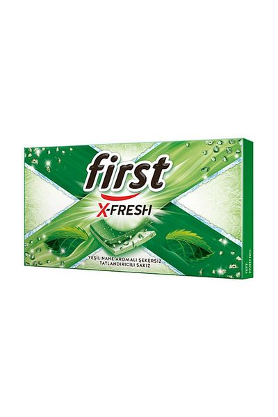 First Green Mint Flavored Gum