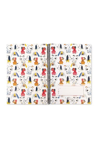 KESKİN COLOR Caiet A4 cu linii Animal Friends - Câini