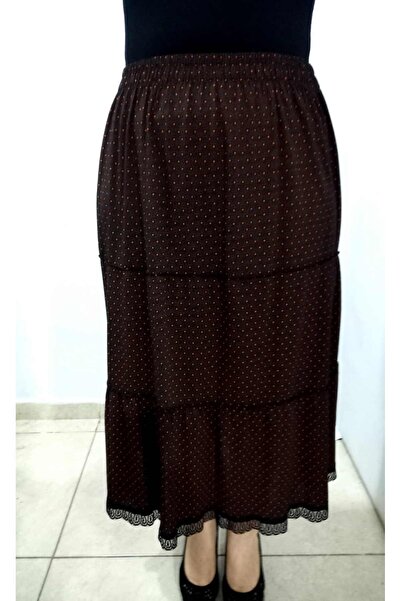 zeyno etek Midi Boy Lastikli Çingene Etek