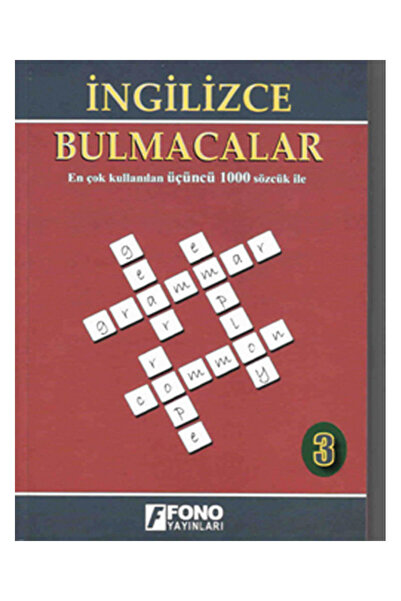 Fono Yayınları İngilizce Bulmacalar 3. Kitap