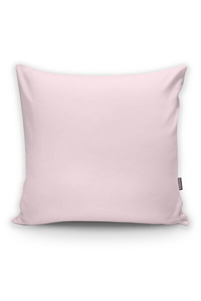 Realhomes Pembe Renkli Dijital Baskılı Dekoratif Yastık Kırlent Kılıfı