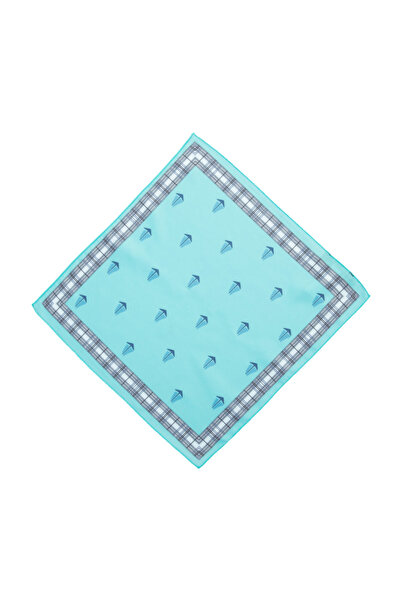 Kiğılı Ανδρικό μαντήλι τιρκουάζ - 14814