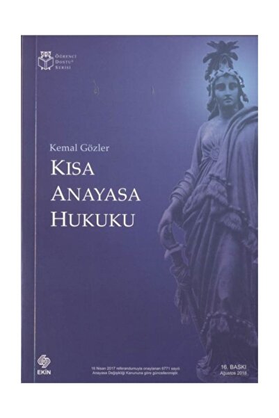 Ekin Yayınevi Kısa Anayasa Hukuku